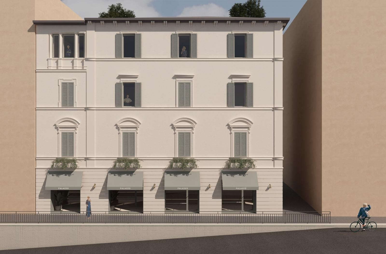 Presentazione di un progetto di nuova costruzione al computer