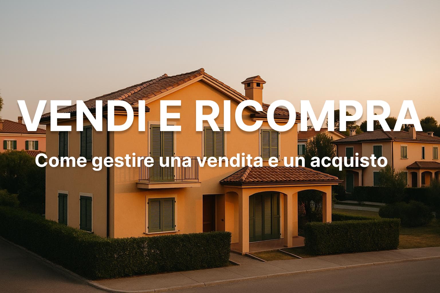 Gestire la vendita e il riaquisto in modo intelligente